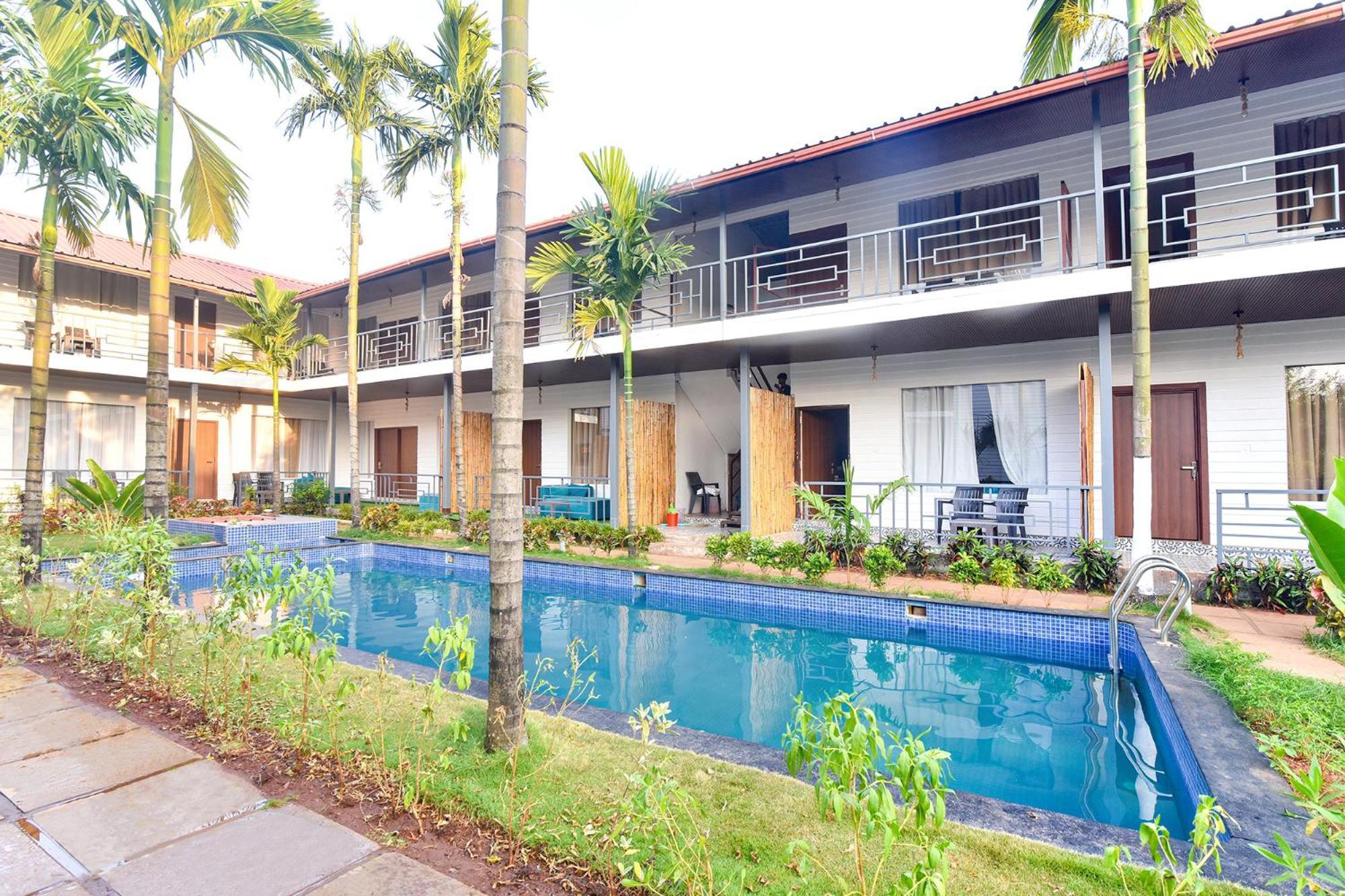 Fabhotel Morjim Bliss - 500M From Morjim Beach Exterior photo